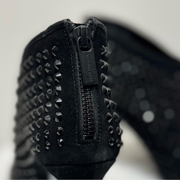 Michael Kors' Rhinestone Dani Booties, Size 8 - Picture 10 of 11